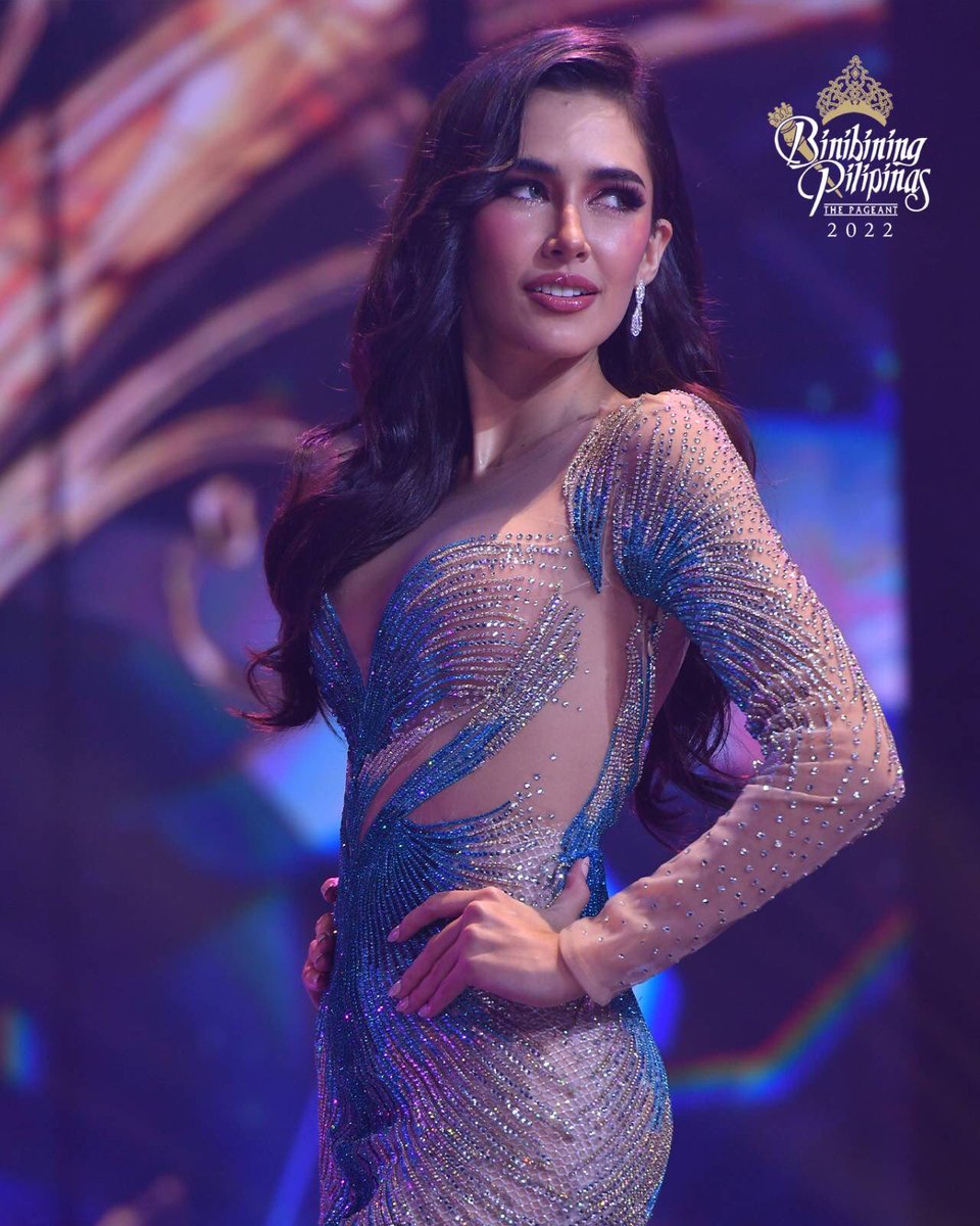 RealBbPilipinas's tweet photo. Bb 5 Karen Laurrie Mendoza in her evening gown. 

#BbPilipinas2022 #BBPGrandCoronation2022 #GrandCoronation https://t.co/bwu6AuIEUH