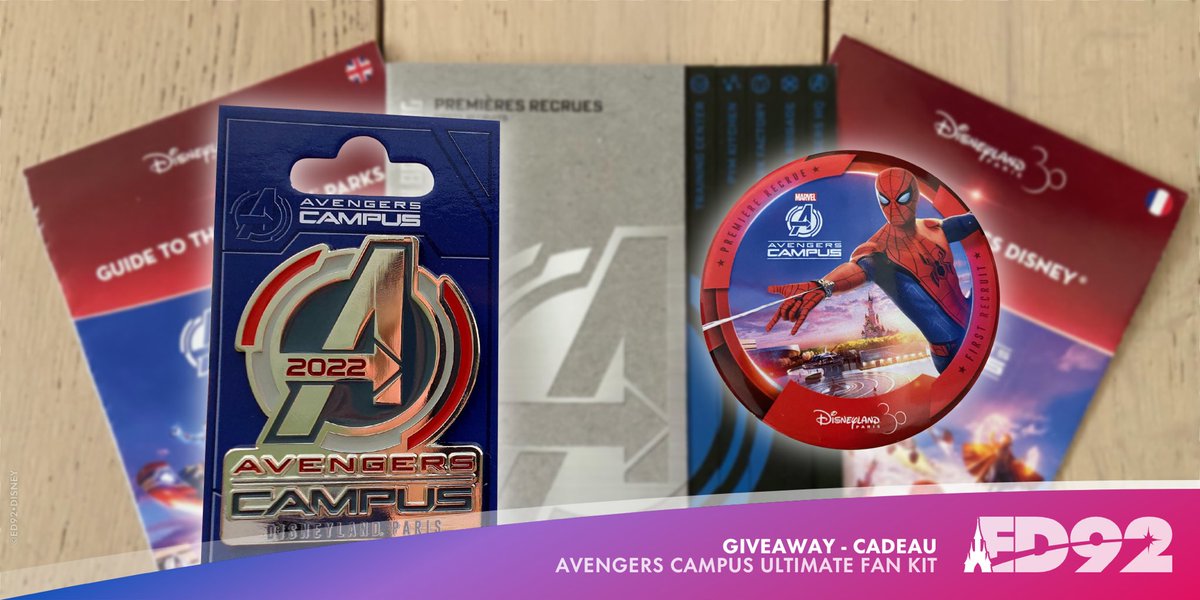 🎁 GIVEAWAY 🎁 win one of the #AvengersCampusParis Ultimate Fan Kit on our Twitter, Facebook and Instagram account! 

1️⃣ Follow us
2️⃣ Like this tweet
3️⃣ Retweet this tweet

🗓 Contest open unil August 2nd 8pm (FR time)

Good luck 💪🏻