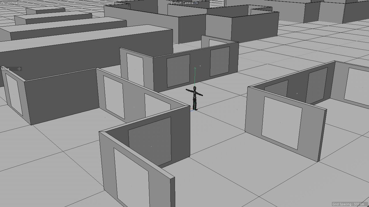 somniumwave's tweet photo. // Weekly Update

Been working on the buildings/game assets and finding a system that I like and can easily scale. I've created a bunch of pre-fabricated walls with placeholders for your NFTs, and then I design the interior layout or large structures based off of these prefabs. https://t.co/hiJowat6tn