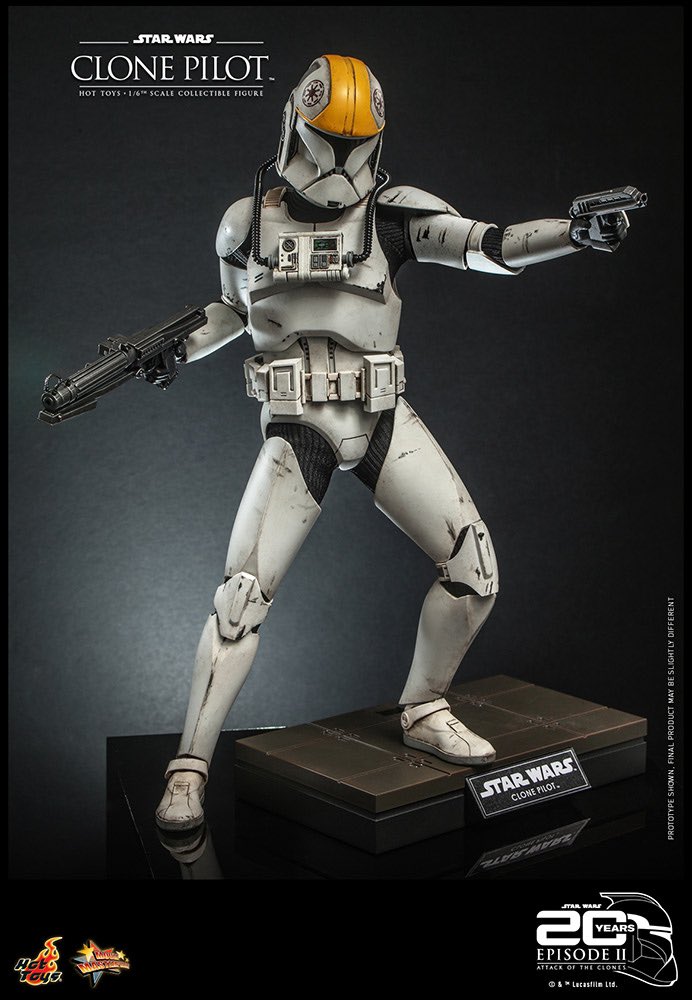 JediCollecting's tweet photo. Clone Pilot, Sixth Scale Figure by Hot Toys!

➡️ https://t.co/qfAgGFiogz

#ad #StarWars #AttackoftheClones #ClonePilot #HotToys https://t.co/RZemtTeh2g