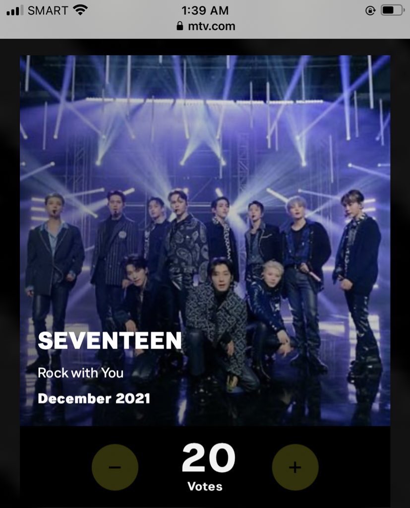 seokmines's tweet photo. 18 mins left ‘til the power hour ends ! carats please cast all your votes to seventeen on vma now ! 🙏🏻

✔️ best new artist
✔️ push performance of the year 
✔️ best k-pop

📎 : https://t.co/dGGVQZGtgu

#SEVENTEEN #SVT_Rockwithyou 
#SVT_HOT #SVT_WORLD @pledis_17 https://t.co/JJhFW4xo2m