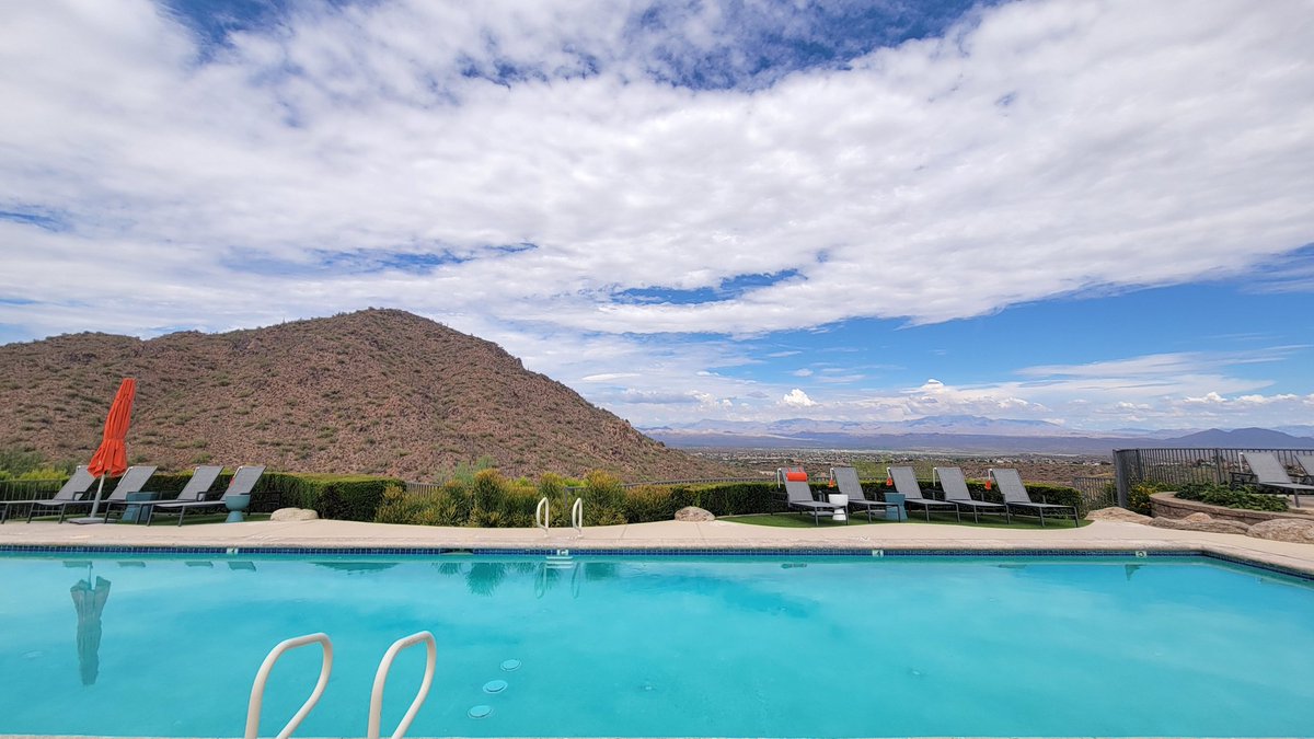 severinepicquet's tweet photo. Swimming with a view! @ADEROscottsdale https://t.co/s27euSZB28
