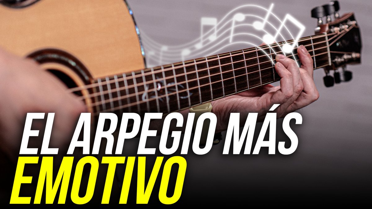 Guitarraviva's tweet photo. ¡Nuevo vídeo!
Estoy seguro que este es el arpegio mas bonito que habrás escuchado nunca, y en este tutoríal con tablajera lo aprenderás paso a paso!
https://t.co/PkXtnyOwqO
#guitarra #tutorialguitarra https://t.co/XYgwPliwj5