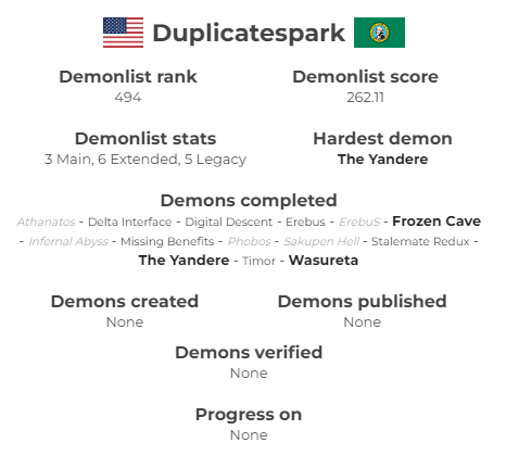 Duplicate_Spark's tweet photo. Top 500. This genuinely means a lot to me since I started playing the game and to see it actually happen is mind-blowing. https://t.co/GeI3hBPbHP