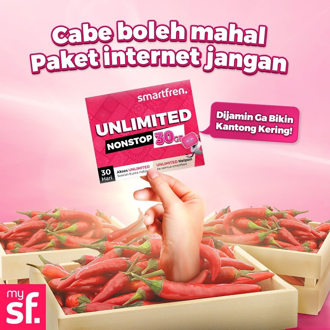 Yuk pakai Smartfren NonStop 30GB dari Smartfren bikin kantongmu lebih irit. #UnlimitedBebasWorry <a href="/SF_Community_/">Smartfren Community</a> <a href="/smartfrenworld/">SMARTFREN</a>