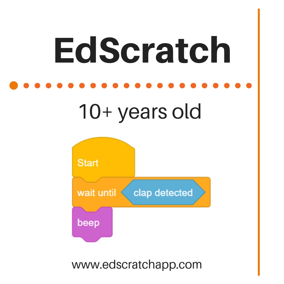 EdScratch is a vertical block-based visual programming language based on Scratch. EdScratch combines the ease of drag-and-drop programming with powerful functionality and versatility. 

You can access EdScratch online at edscratchapp.com

#STEM #STEAM #edtech #coding