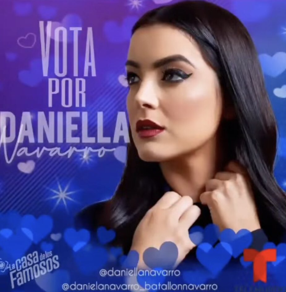 adictsdani's tweet photo. Hoy se vota por Dani #daniellaalafinal 💙 @TLMDRealities @Telemundo https://t.co/Onob7etFDv