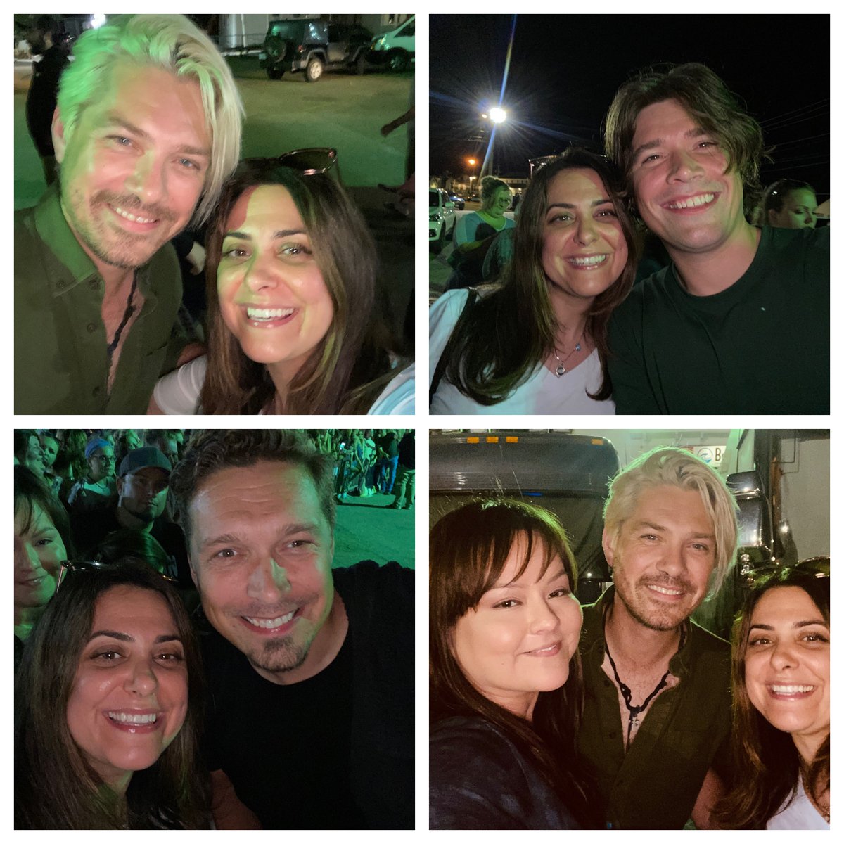 tstar01's tweet photo. It finally happened! Been loving ⁦@taylorhanson⁩ and ⁦@hansonmusic⁩ since 1997! #trifecta ❤️ https://t.co/sy2LccFGd5