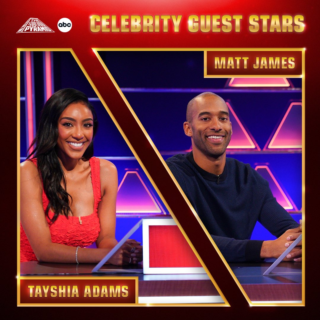 You ready for this @MattJames919? Watch The $100,000 Pyramid tonight 9:00 PM on ABC 🕹🕹🕹