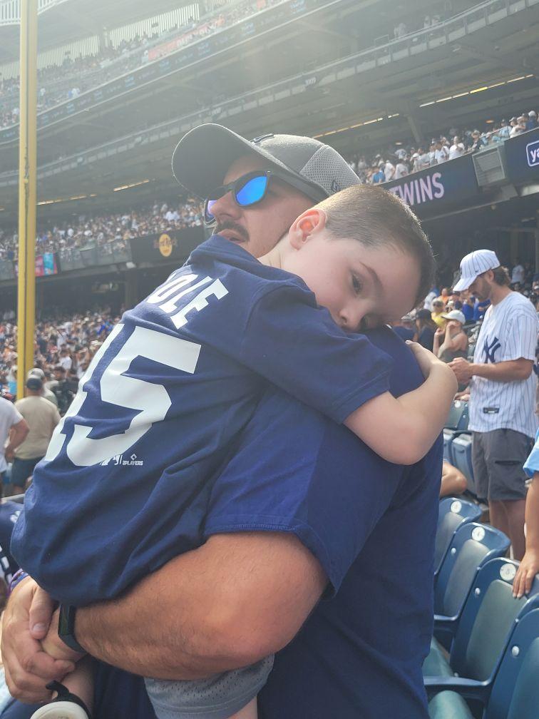 SmithPANcoach's tweet photo. Had the opportunity to take our oldest 2 boys to @Yankees Stadium today for the first time thanks to all of the girls @MHSBravesSB ❤️🥎 It was an awesome "experience" one that I hope the boys will remember forever! Thank you ladies! #foreverbrave #RepBx https://t.co/s64MRrJ12F