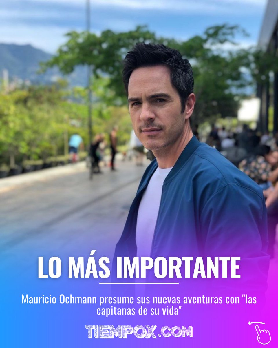 Tiempox_Mex's tweet photo. Lo disfruta al máximo 👨‍👧‍👧

➡️ Una de las cosas más importantes en la vida de Mauricio Ochmann es poder estar cerca de sus hijas, Lorenza y Kailani, verlas crecer y compartir cada momento con ellas. https://t.co/CUytFUWSAF