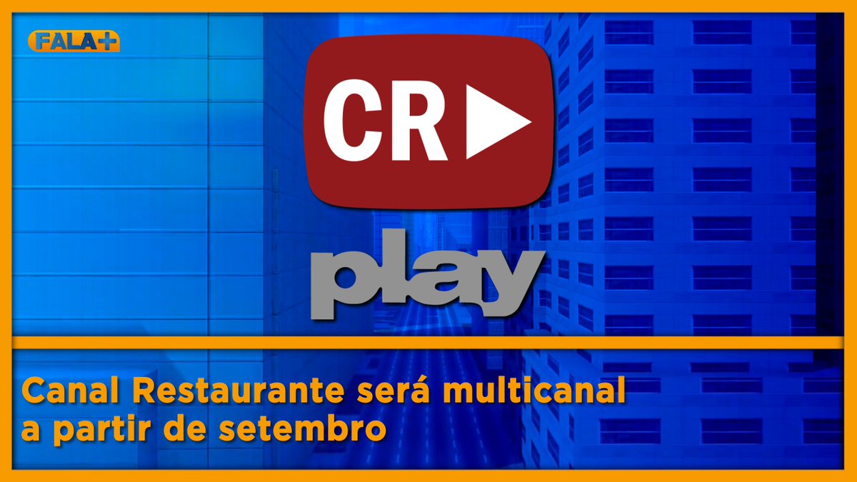 falamaisonline's tweet photo. Canal Restaurante será multicanal a partir de setembro.
https://t.co/cKYFJ9Fjnd
#CanalRestaurante #CRPlay #Streaming https://t.co/rmFAqradeu