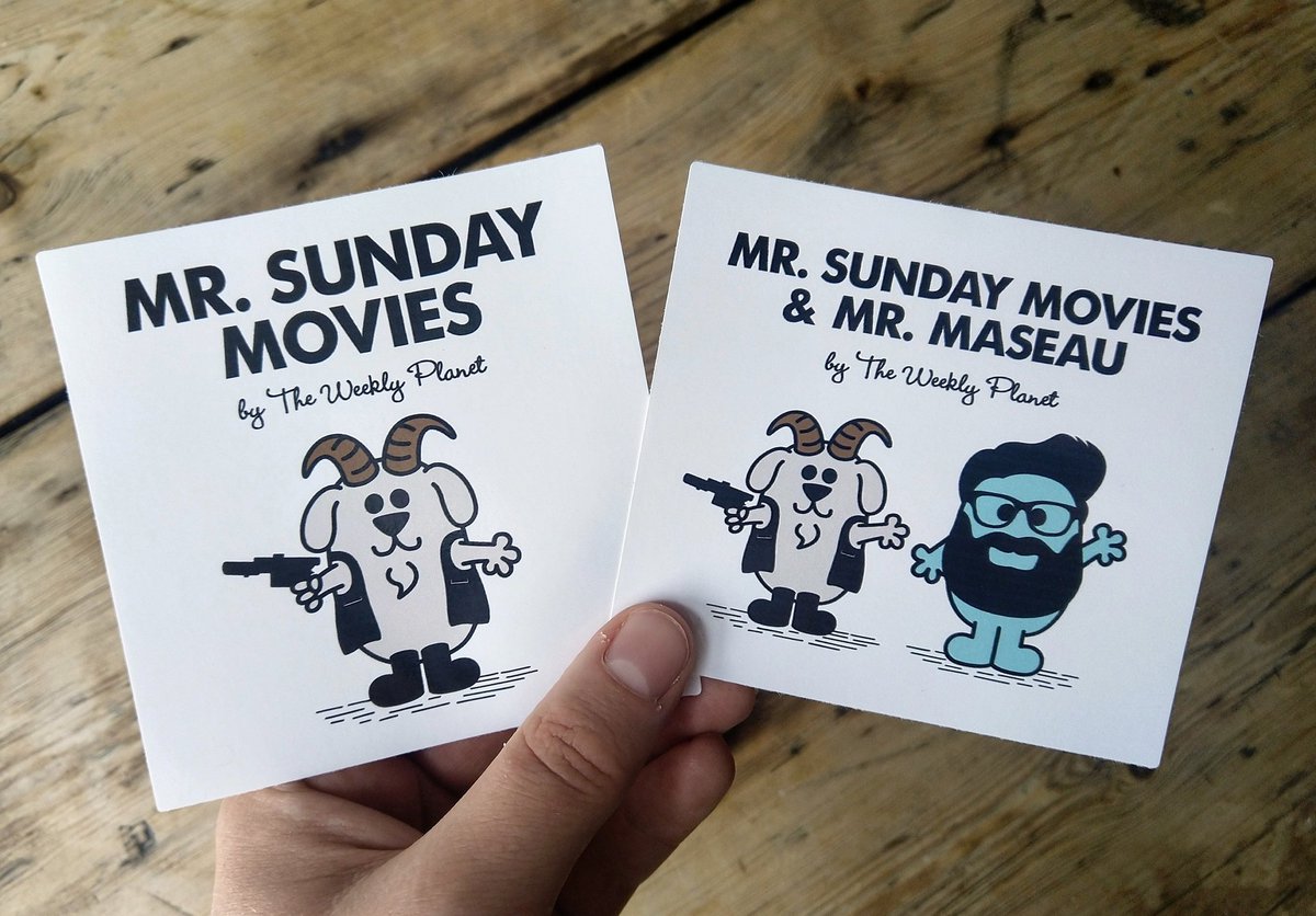 BywayDesign's tweet photo. I haven't posted much design work lately and my Etsy shop is going on holiday this week because I'll be preoccupied with getting married, but when I do get back I'll have some new stickers available ๐
#TheWeeklyPlanet #MrSundayMovies #NickMaseau #NickMason #JamesClement https://t.co/UfzmItgDrr
