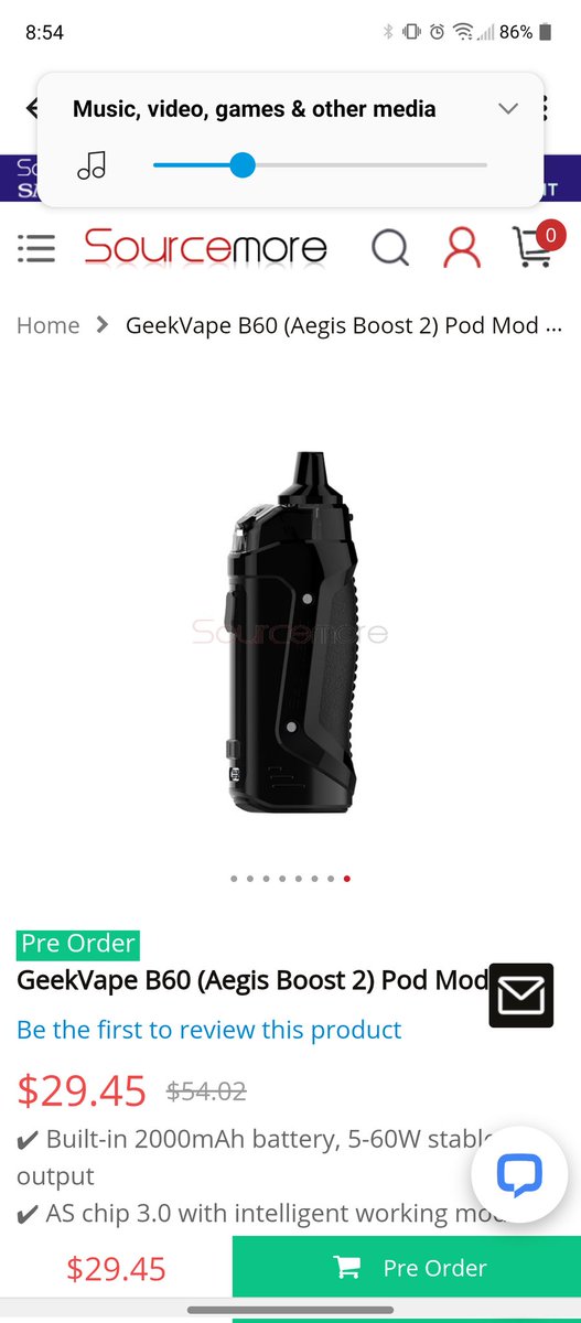 The Geekvape B60-aegis boost 2 looks sick.Small,sleek 2000 internal battery,B series coils rock,60watts,Does mtl and Dtl.The original boost was my first pod mod and still works to this day 3 yrs later