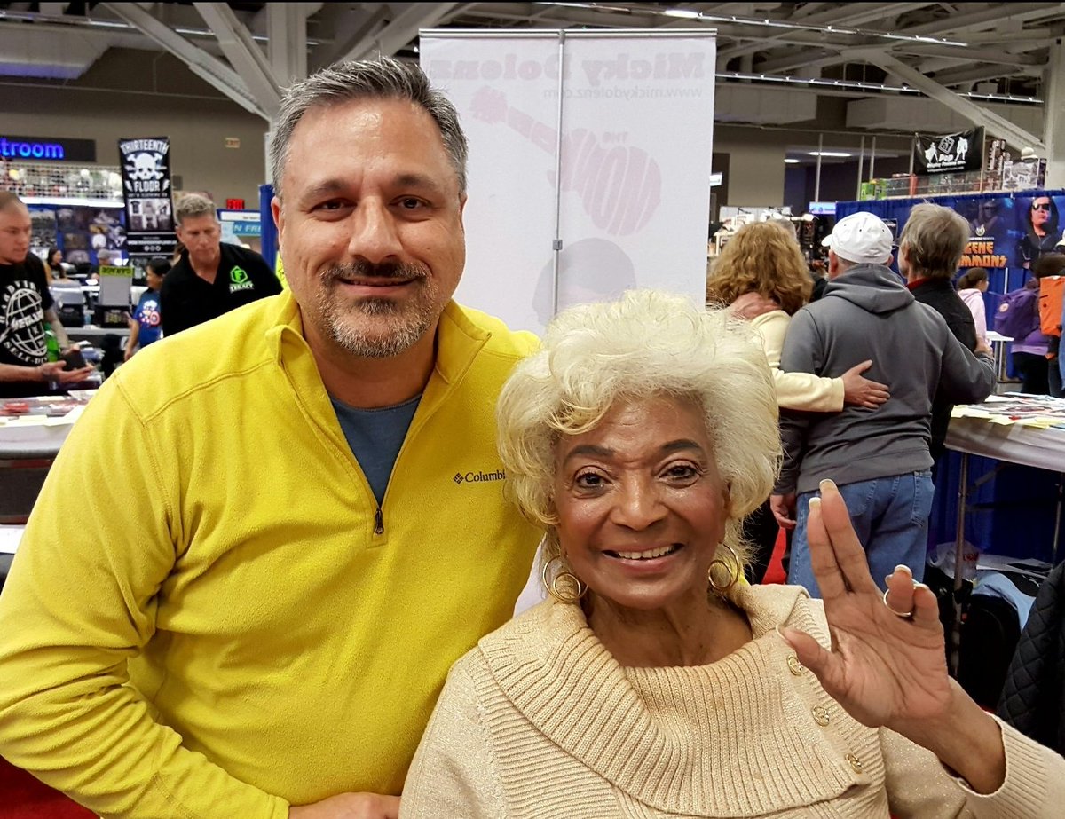 Bruso717's tweet image. Rest In Peace, Nichelle Nichols. Always a beautiful light in any galaxy.