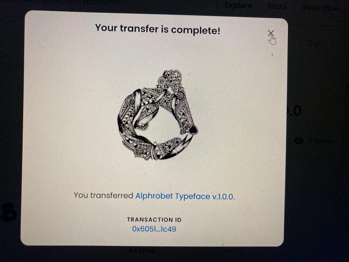 Airdropping the utility NFT of <a href="/alphrobets/">Alphrobetical Order</a> to the holders of any alphrobets NFTs 

This NFT will be in the “hidden tab” of your <a href="/opensea/">OpenSea</a> profile; it give your lifetime access to all useable Alphrobets typefaces. 

Grateful for your support and encouragement 🫡❤️