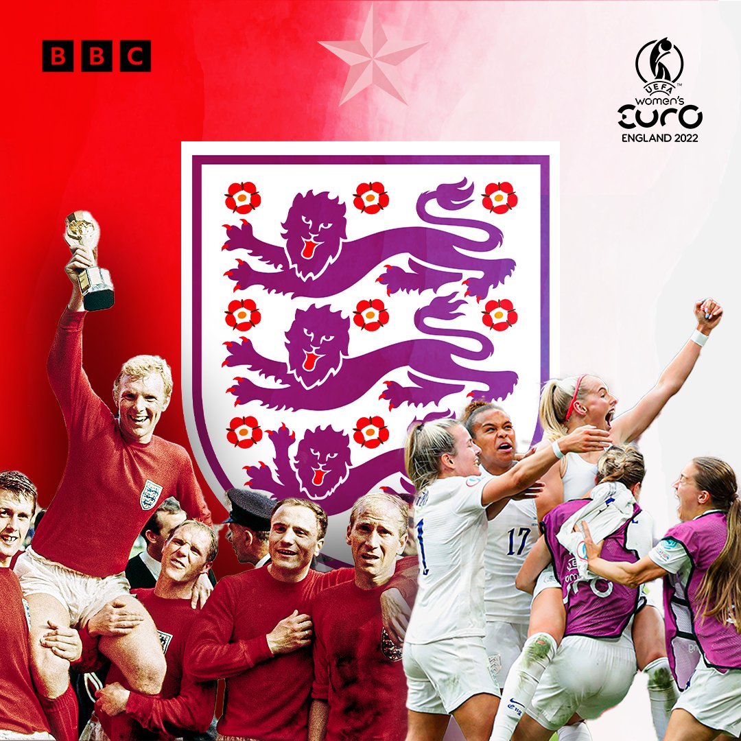 5liveSport's tweet photo. I̶t̶'̶s̶ ̶C̶o̶m̶i̶n̶g̶ ̶H̶o̶m̶e̶

IT'S HOME 🏆🏠

#BBCFootball #WEURO2022