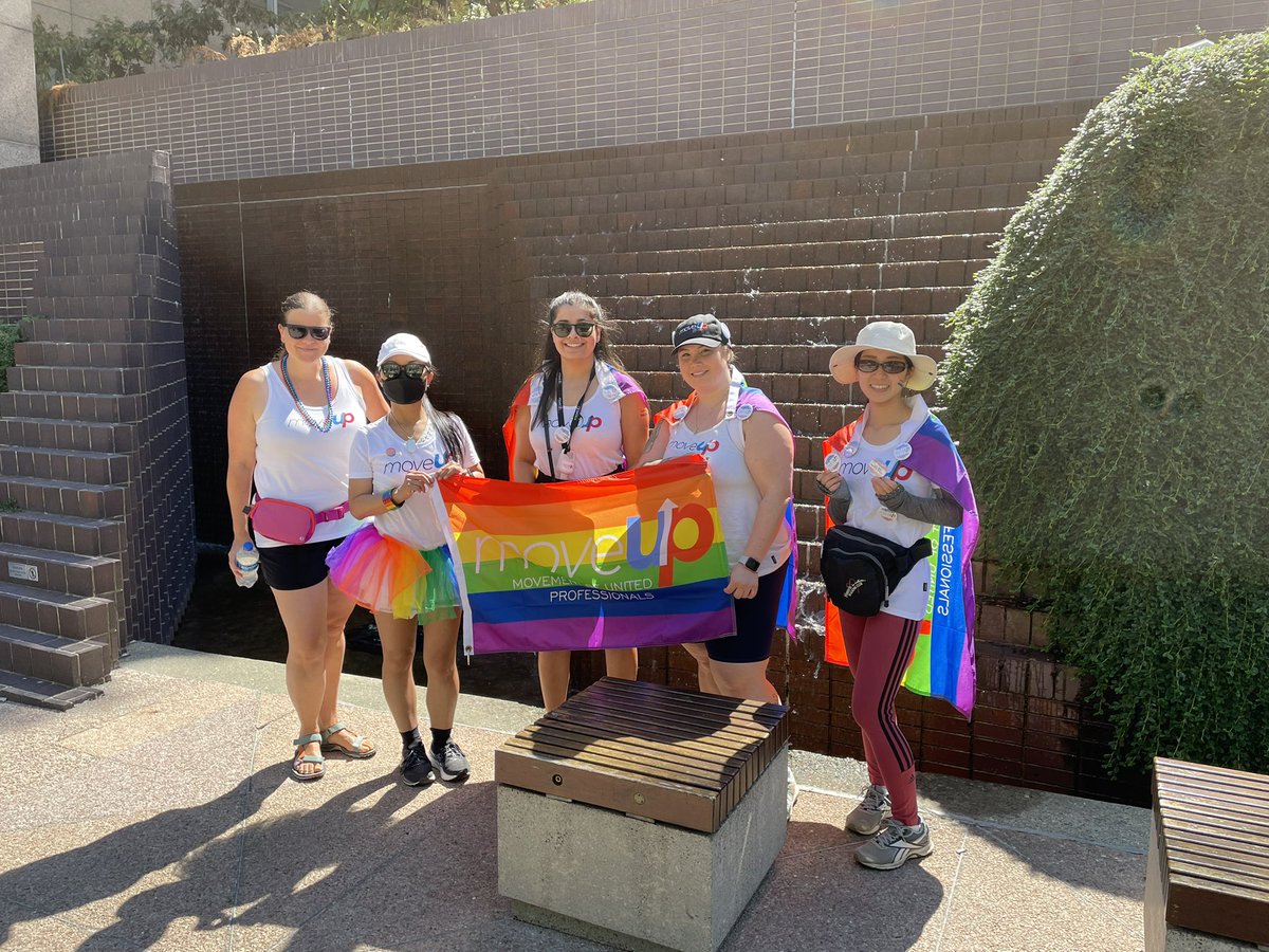 Happy #Pride Vancouver! Watch for our MoveUP crew in the parade today and you might just get some swag!