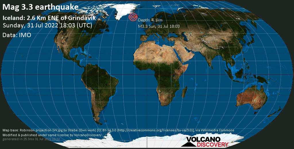 Mundo_aldesaste's tweet photo. Terremoto de 3.3 - #Islandia https://t.co/gAlGsxXwd0