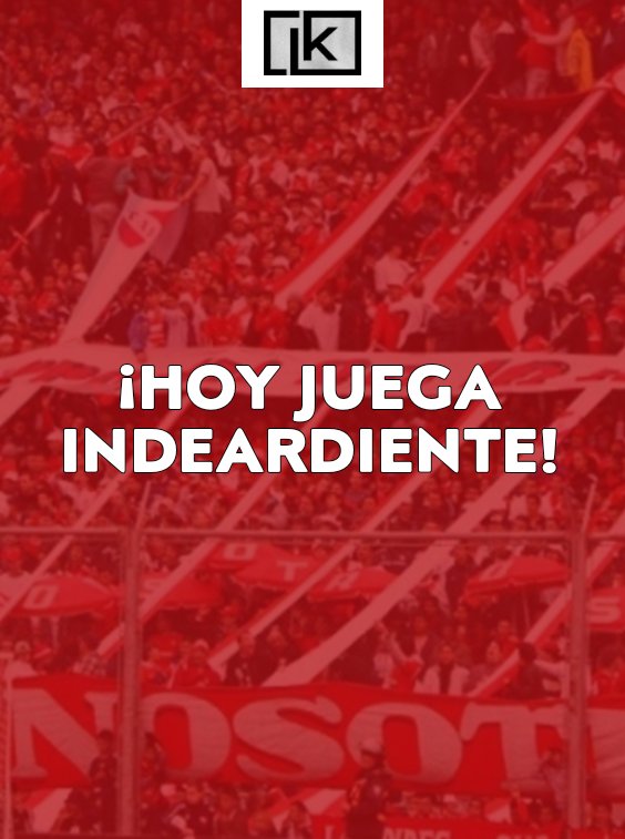 ¡HOOOOY JUEGA INDEARDIENTEEE!

🆚 @DarkCsanova 
📝 Segunda Kasfort - Fecha 7 
⏱️ 20:00 🇦🇷🇺🇾 (creo, apx)
📲 <a href="/LigaKasfort/">Liga Kasfort</a> (twitch)

#TodoRojo 🇦🇹