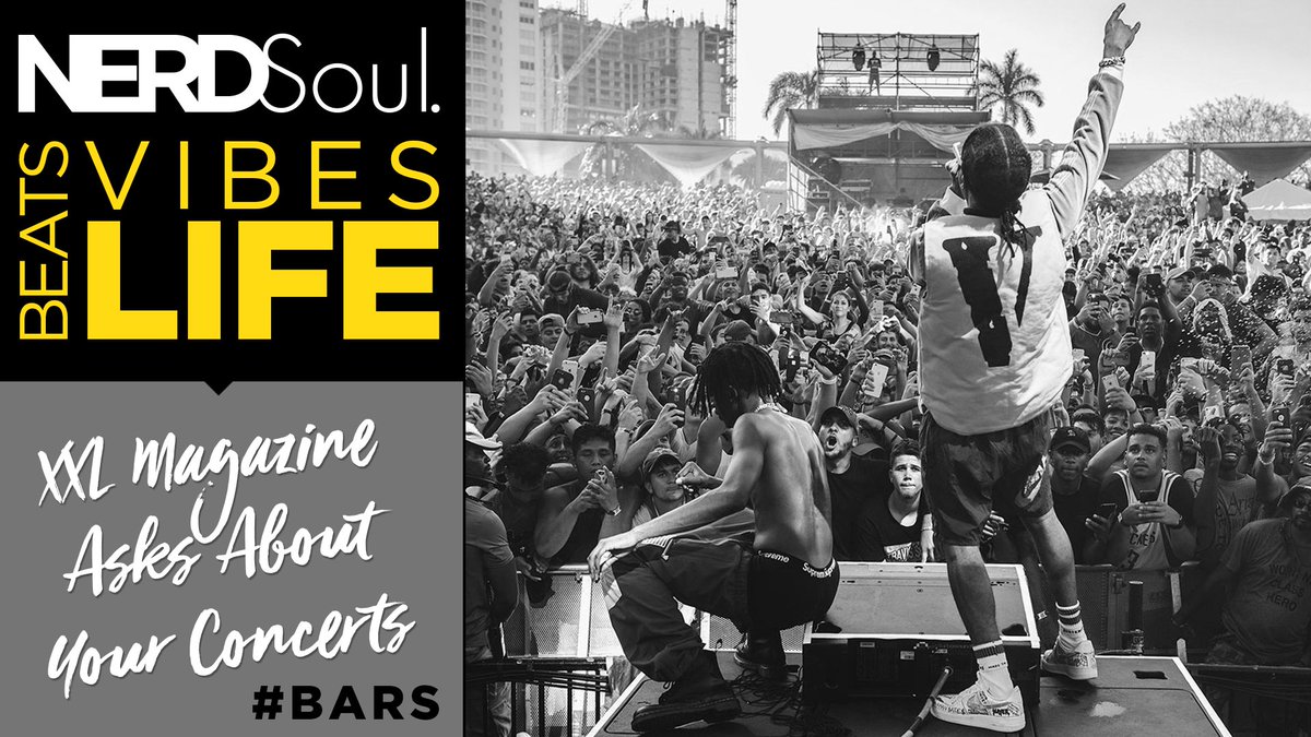 📢📢 NEXT @ 12P PST 📢📢
Storytime: <a href="/XXL/">XXL Magazine</a> Mag  Asks About Your Concert Experience | NERDSoul: #beatsVibesLife
youtu.be/jpM37YyZD5o