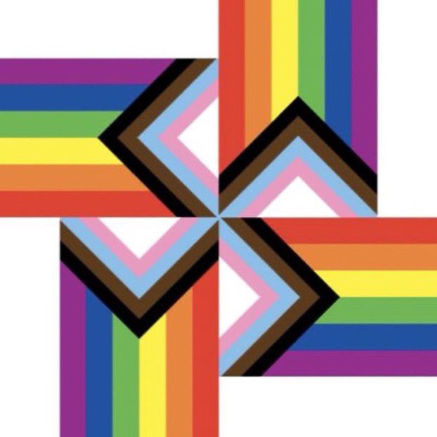 If you saw this video go viral, the details are even more insane.

British police arrested a guy for posting this meme on social media of the trans flag shaped like a swastika.

They also arrested the guy who filmed the video for good measure.