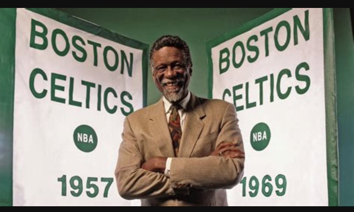 smart_MS3's tweet photo. 12 time @NBA All-Star
11 NBA rings 
5 MVPs
No 3-point line 
No social media 
Just played and dominated in a day and a league that was def not soft. 
@celtics to the core ☘️
RIP @RealBillRussell  😢 #LEGENDARY https://t.co/mG7K1AOfQq