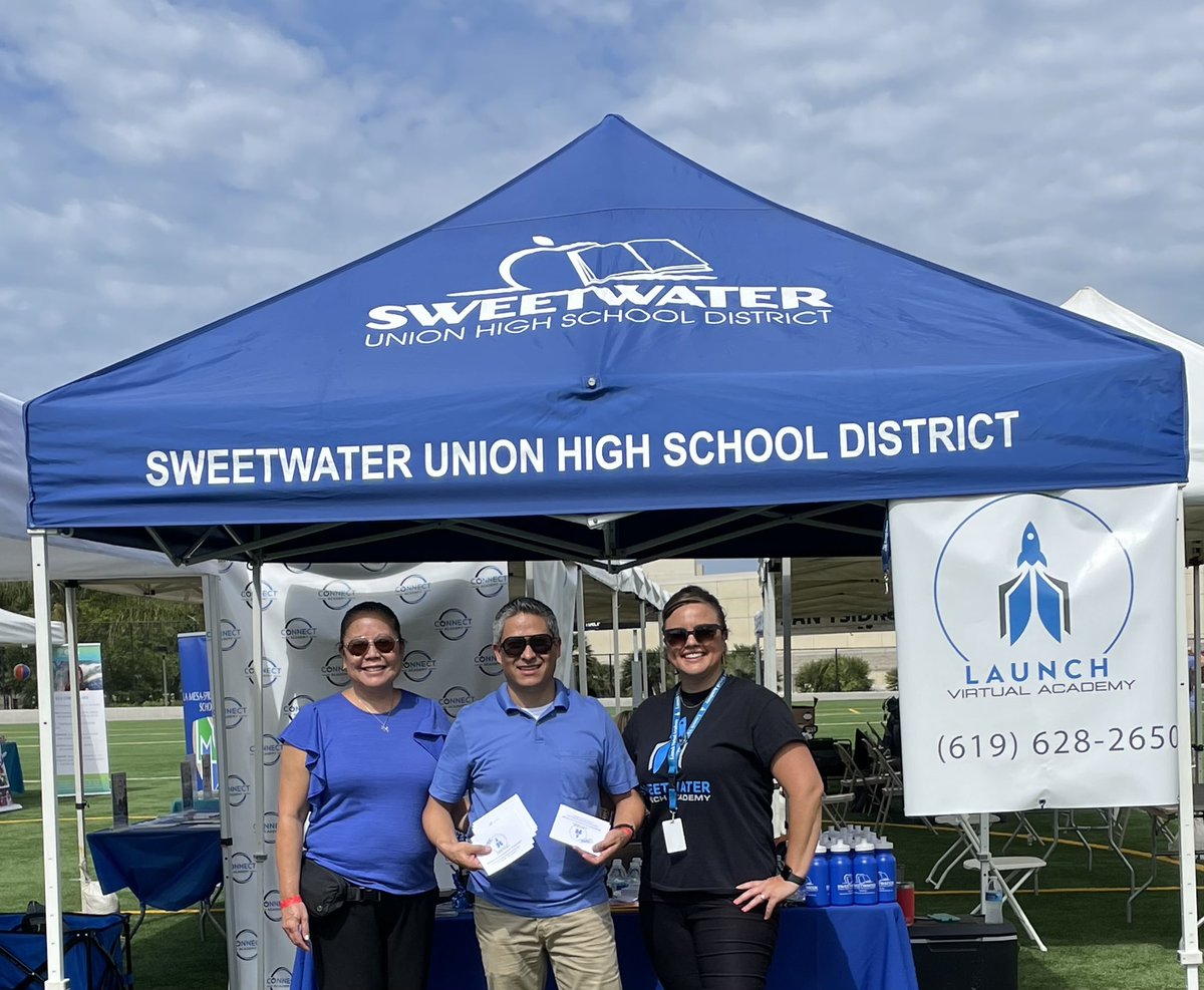 Check out our team <a href="/LaunchSUHSD/">Launch Academy</a> at the San Diego County Schools Resource Fair <a href="/TeacherEffectiv/">SDCOE</a> <a href="/SUHSD/">Sweetwater Union High School District</a>