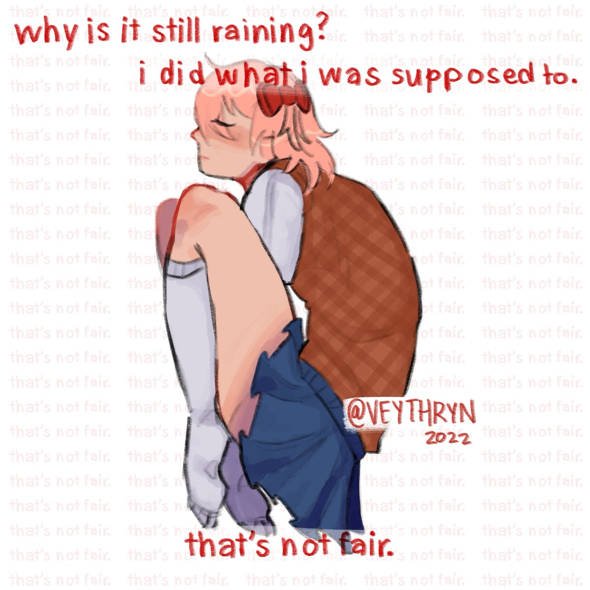 veythryn's tweet photo. sayoriiiiiiiiiii
#Sayori #DDLC #DokiDokiLiteratureClub #fanart #DDLCPlus https://t.co/CrUi9hB6fe