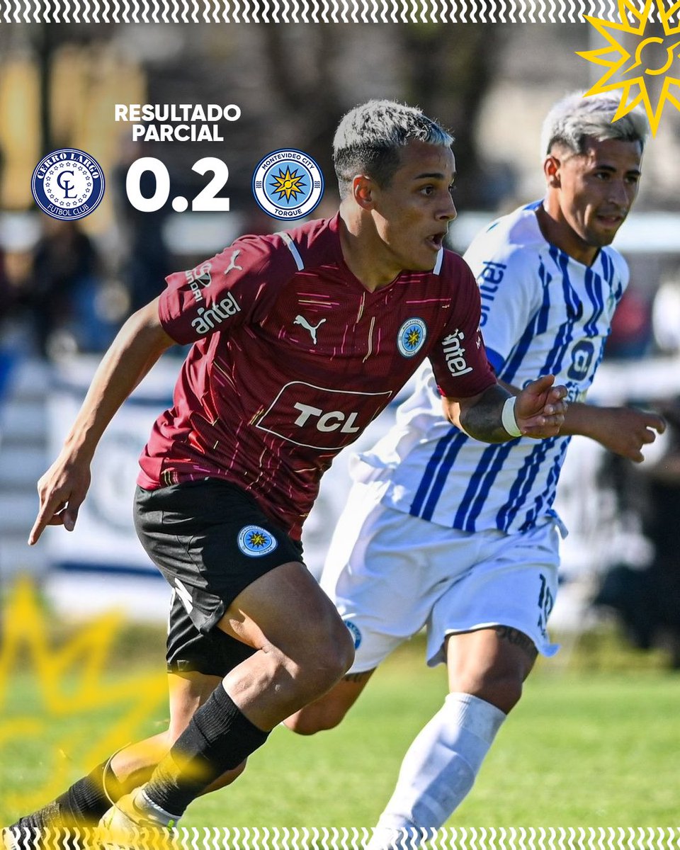 MvdCityTorque's tweet photo. 45’ ¡Final de los primeros 45! ⏸

#CRL 0️⃣-2️⃣ #MCT

⚪️🔵 #MontevideoCityTorque
#UnaNuevaEra☀️ | 🔥 #CLRvsMCT https://t.co/51G1y8KW9r