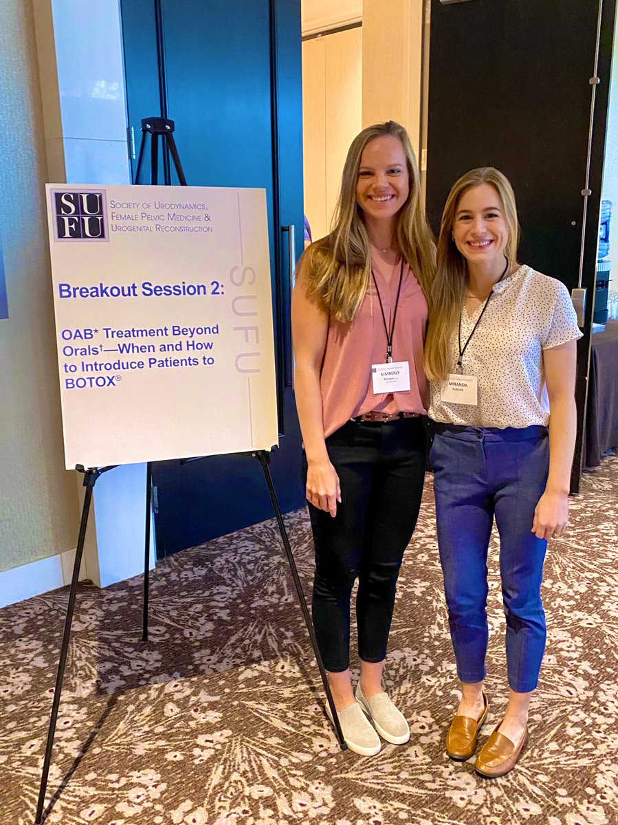 So I happy I got to catch up with <a href="/KimberlyKocour/">Kimberly Kocour, M.D.</a> at the SUFU resident preceptorship. Kimmie was starting as an intern at Mizzou when I was a wee little sub-I. Fun to see how far we have come! <a href="/MizzouUrology/">University of Missouri Urology</a>