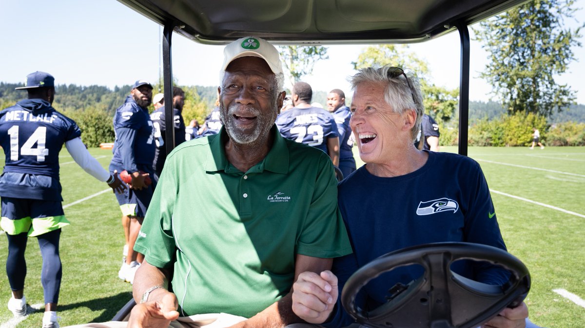 An icon. Rest in peace, Bill Russell 💙