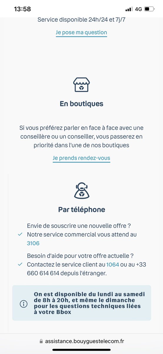 mavienumerique's tweet photo. Quand on est à l’étranger avec 7h de décalage et que vous menacez de suspendre l’accès Internet au delà de 60 euros alors qu’on a jamais eu d’incident de paiement, on trouve où mail du service client pour essayer de comprendre et de poser un e question ?
⁦@bouyguestelecom⁩ https://t.co/g3PDAW63ki