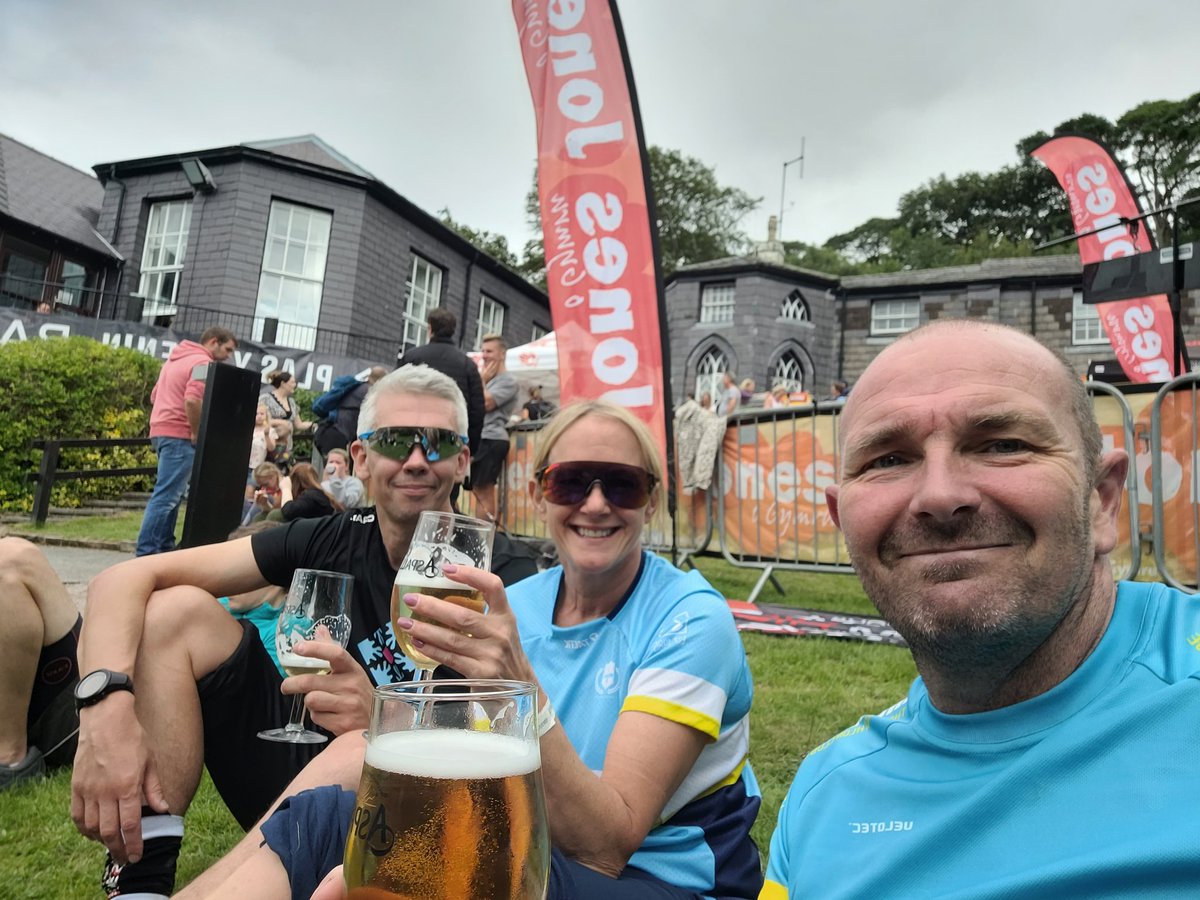 Well that was a tough day at Snowman Triathlon in Wales, one of the hardest races yet, I think the run up that mountain after a 43 mile ride killed my legs, rolled on sandman Tri next