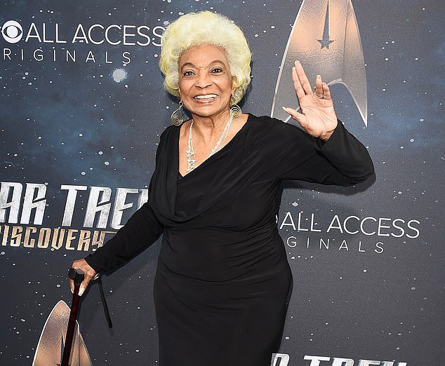 cllr_aston's tweet photo. ‘Fair winds and following seas Lieutenant Uhura’. 💔
Rest in Everlasting Peace Nichelle Nichols. #ToGoBoldly https://t.co/7bzkcFj8ni