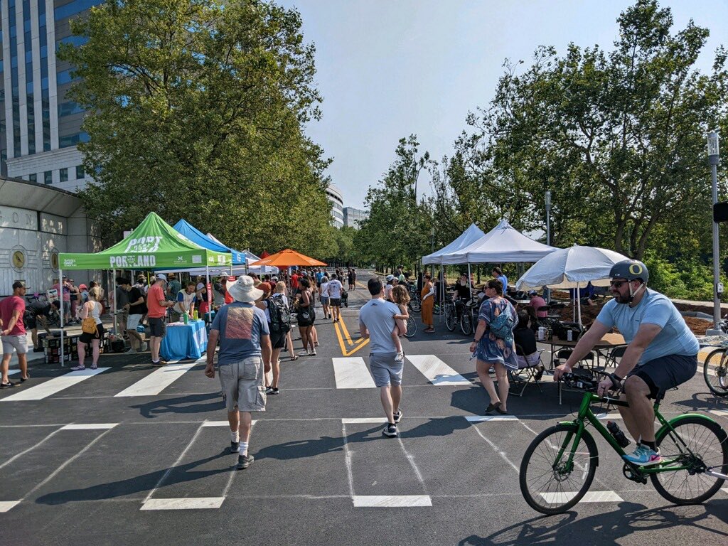 BikePortland tweet media