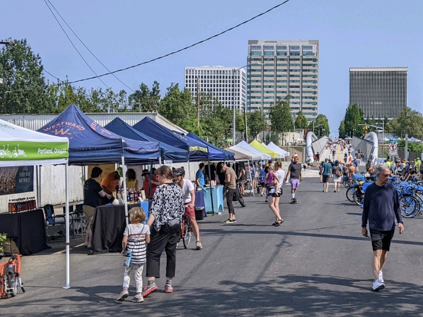 BikePortland tweet media