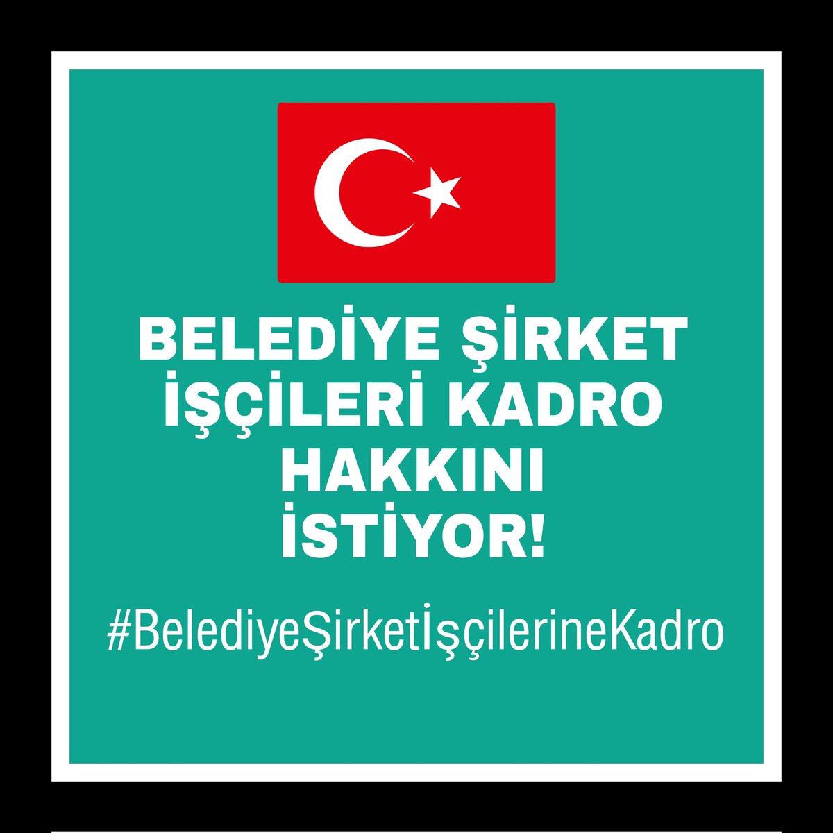 tuncayyildiz52's tweet photo. #BelediyeŞirketİşçilerineKadroVerilsin https://t.co/4MHuugIIyW