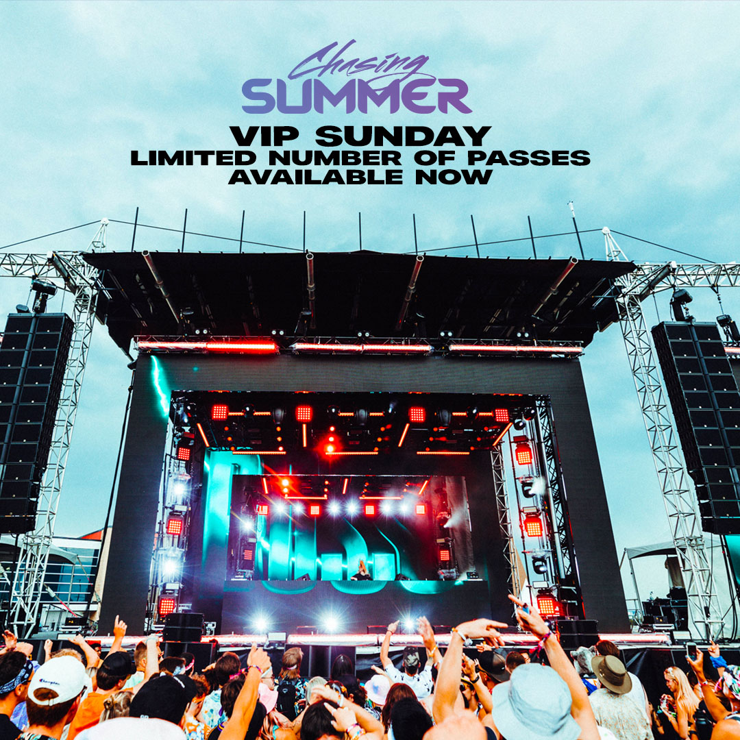 Chasing Summer (@chasingsummer) on Twitter photo CHASERS! A limited number of specially priced Sunday VIP passes are available now at chasingsummerfestival.com, while they last! GA+ and VIP upgrades also available at the kiosk by the VIP area entrance! Gates open at 2 pm! CHASERS! A limited number of specially priced Sunday VIP passes are available now at chasingsummerfestival.com, while they last! GA+ and VIP upgrades also available at the kiosk by the VIP area entrance! Gates open at 2 pm!