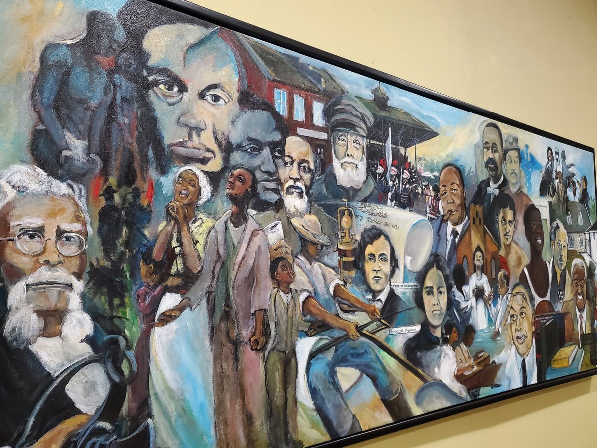 Irek_K's tweet photo. Shauna and I attended a beautiful service this morning at Sandwich First Baptist Church - the oldest active black church in Canada and a  hub of the Underground Railroad. The #EmancipationDay Jubilee continues - be sure to catch the great events organized by @WEBlackCouncil https://t.co/EGImo1jTja