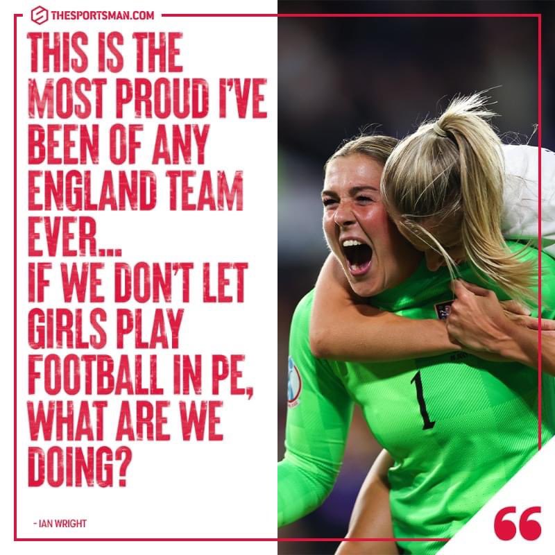 Crying my eyes out watching the U.K. lionesses take the trophy in the 
#womenseuros . Knowing how many knock backs these women will have had, the lack of support, being refused and ignored. This moment is huge. I hope it inspires more girls to DREAM BIG🥹💗💕💪🏽 #itshome