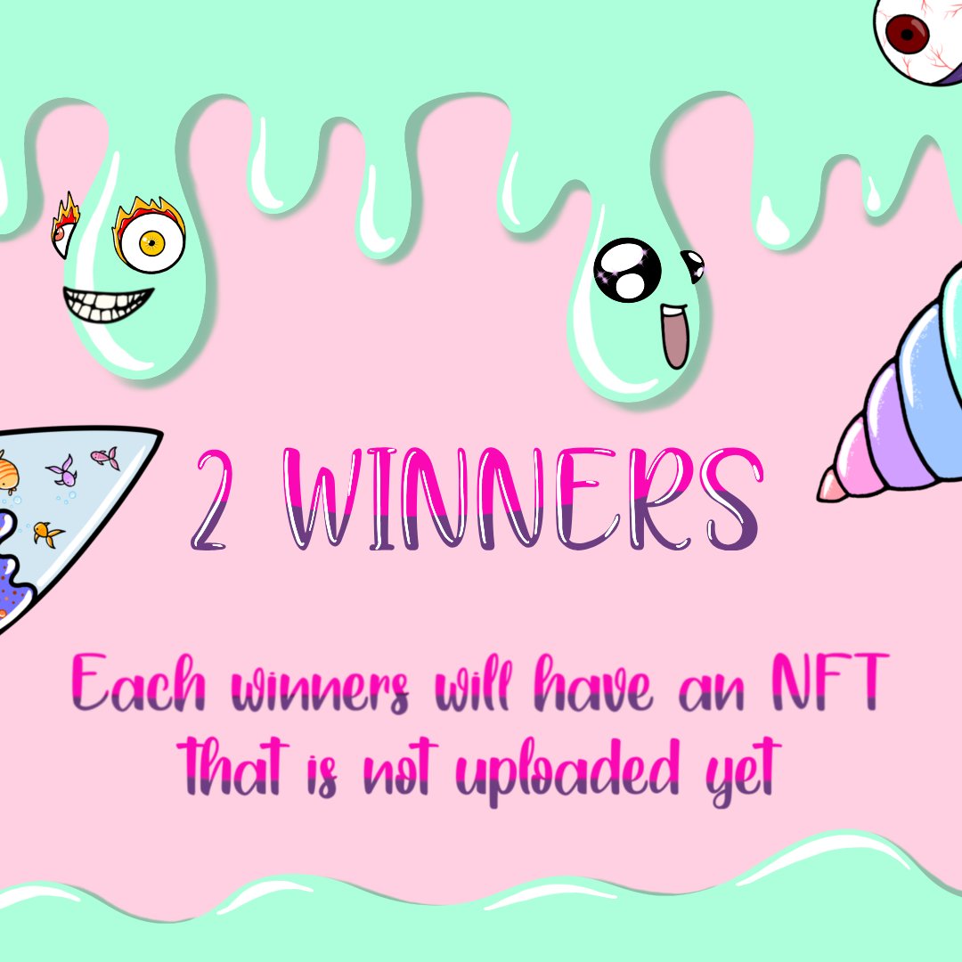 DUMB ICE-CREAMS COLLECTION IS HERE!🥳
Available now 1.000/10.000 nfts on Opensea.
To celebrate our project, enjoy this giveaway with 2 Winners.
Complete these steps in 48h:
1. Like 💕&amp; Retweet
2. Follow🥂
3. Comment with #dumbicecreams and tag a friend👨🏻‍🤝‍👨🏼
opensea.io/collection/dum…