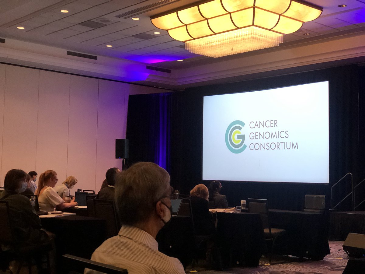 Exciting to be attending an in person conference again! #CGCAnnual2022 <a href="/CG_Consortium/">Cancer Genomics Consortium (CGC)</a>