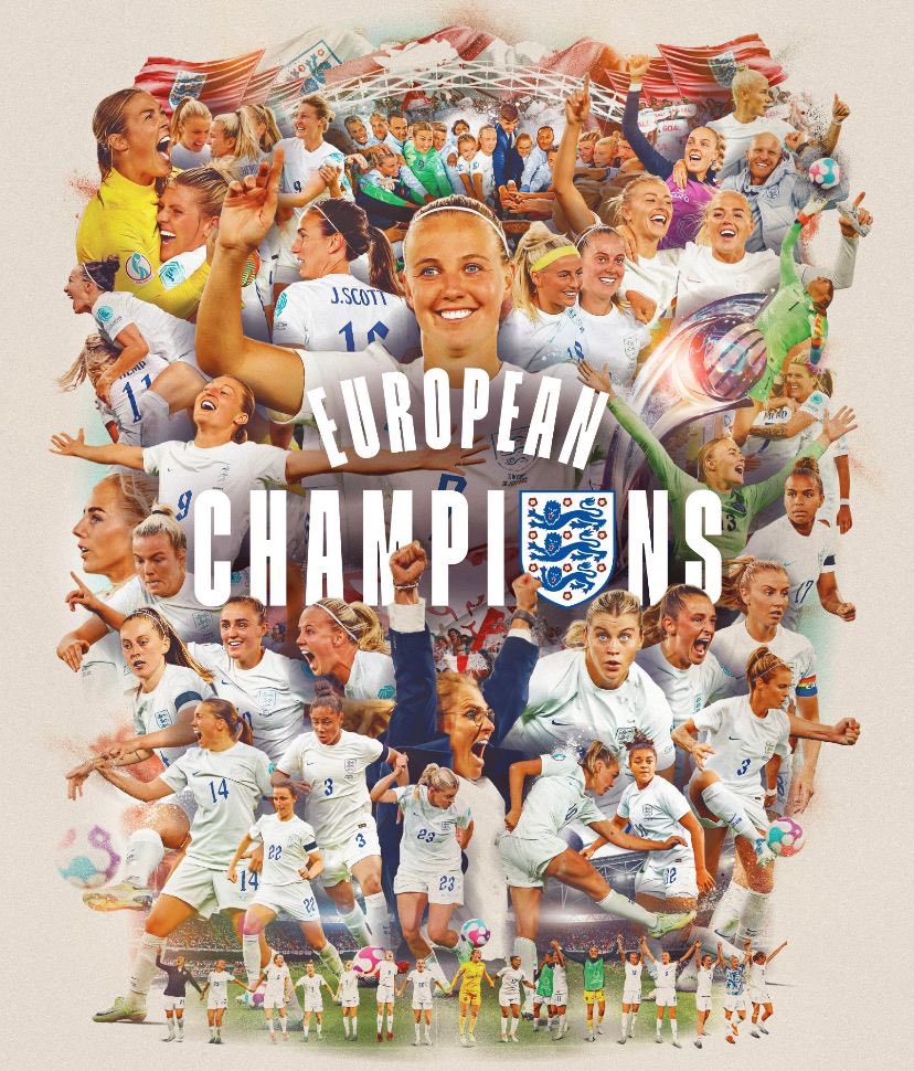 🏆 It’s HOME!!! 🏆 

Well done #Lionesses you’ve made us proud! 🏆⚽️⭐️ #weuro2022 #winners