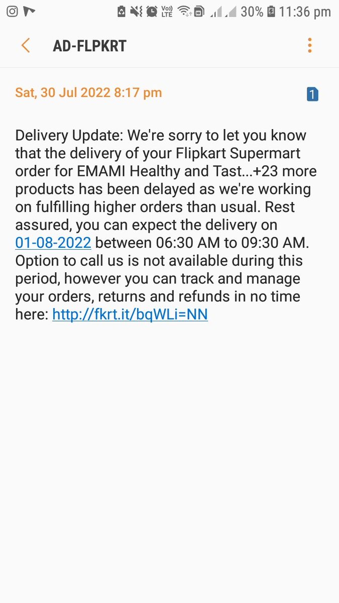 Vai4347's tweet photo. @Flipkart My order is not arriving from last 14 Days #flipkartscam @flipkartsupport https://t.co/N4u7ZnjTq0