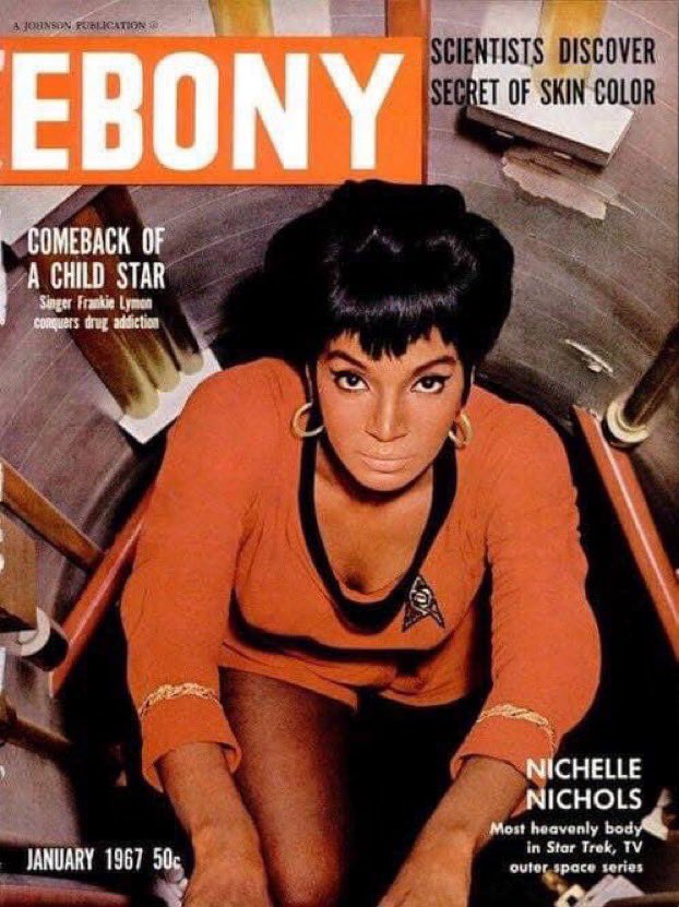 The legendary Nichelle Nichols - who played Nyota Uhura in #StarTrek - has sadly passed away aged 89.

She inspired many. Rest in Power 🤟🏾