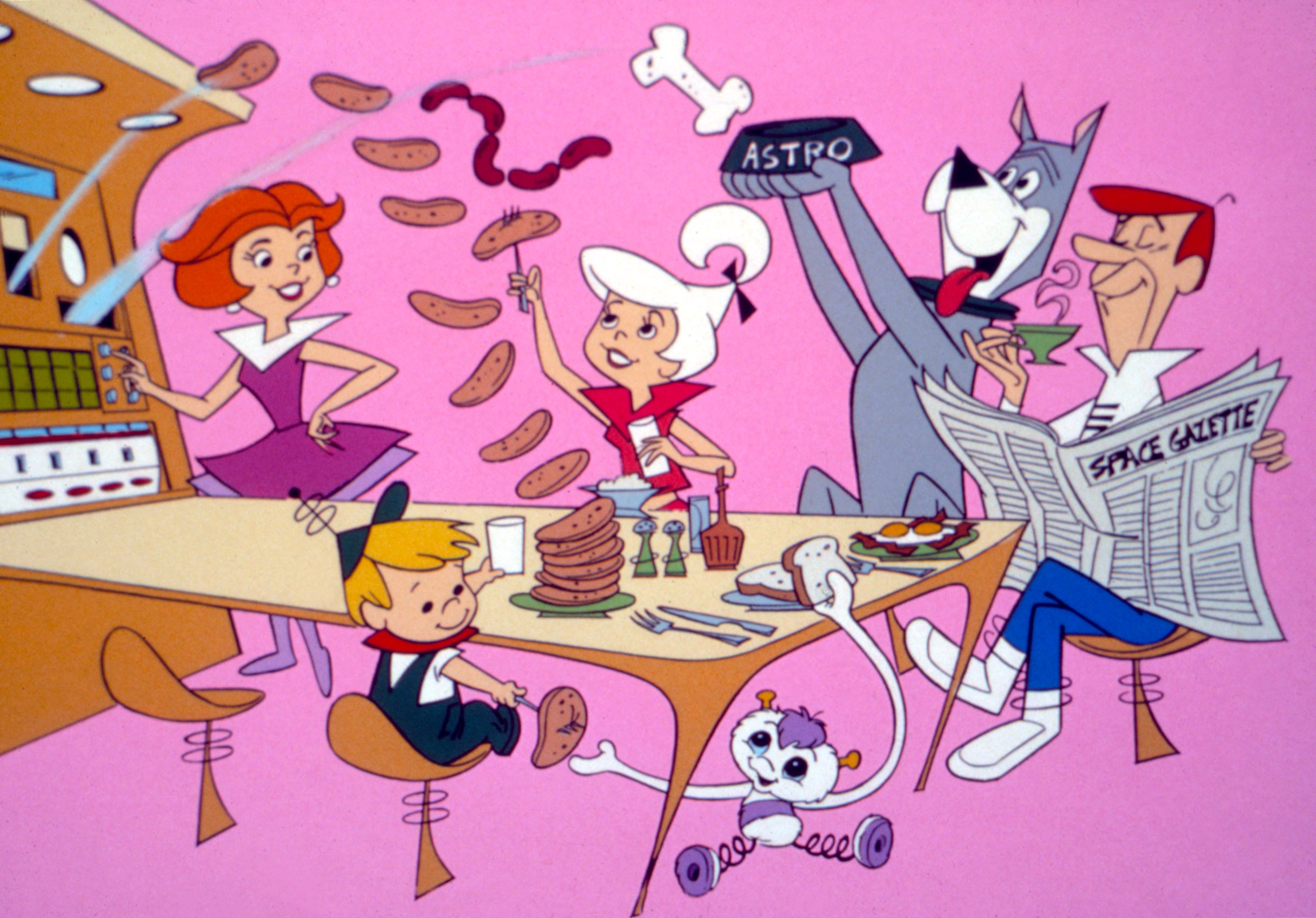 Twitter users noticed that George Jetson, the Spacely Sprockets employee, h...