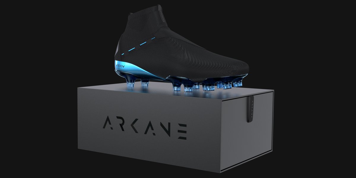 Get a fresh new look with the Arcane Arrow football boots #football #running #footwear #sports #innovation
