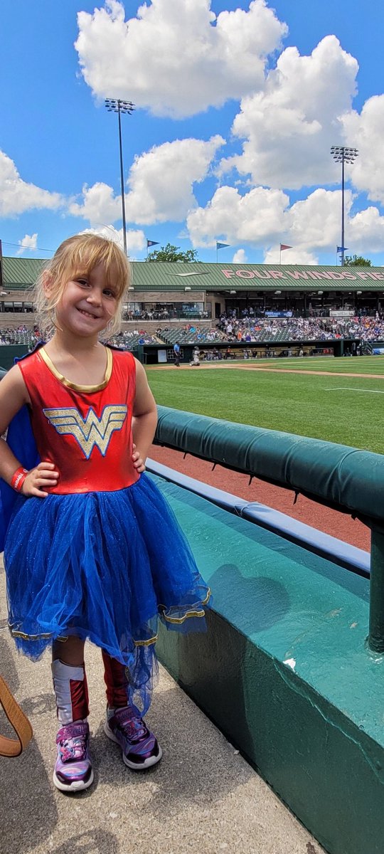 LukeKarch's tweet photo. Super Hero Day at the ballpark! #SBCubs https://t.co/mX0QzmSSTN