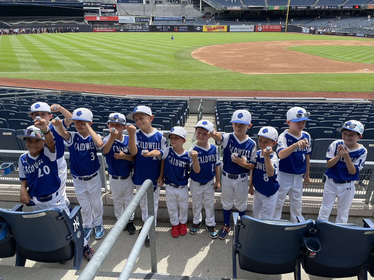 Caldwell Chiefs at Yankee Stadium!! #RepBX